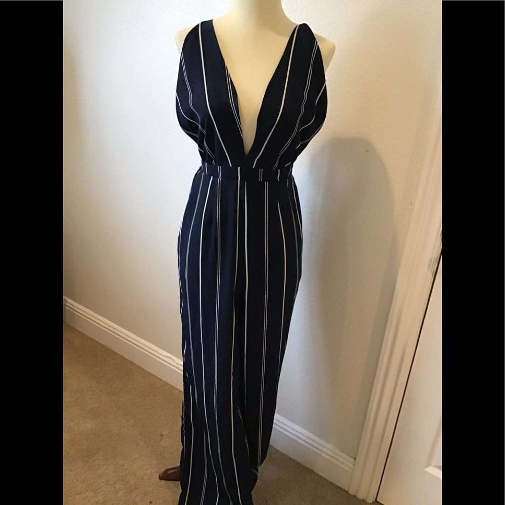 Navy blue One Company jumpsuit